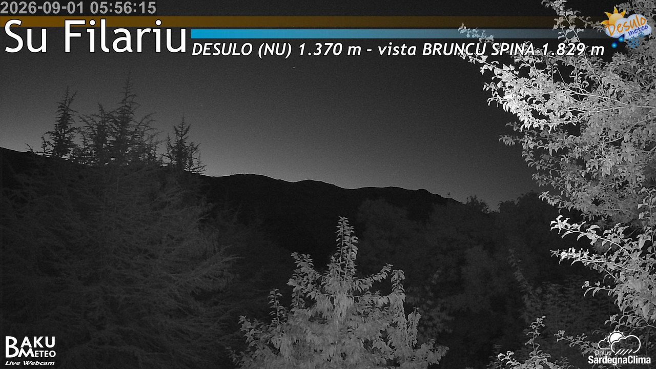 time-lapse frame, Su Filariu webcam