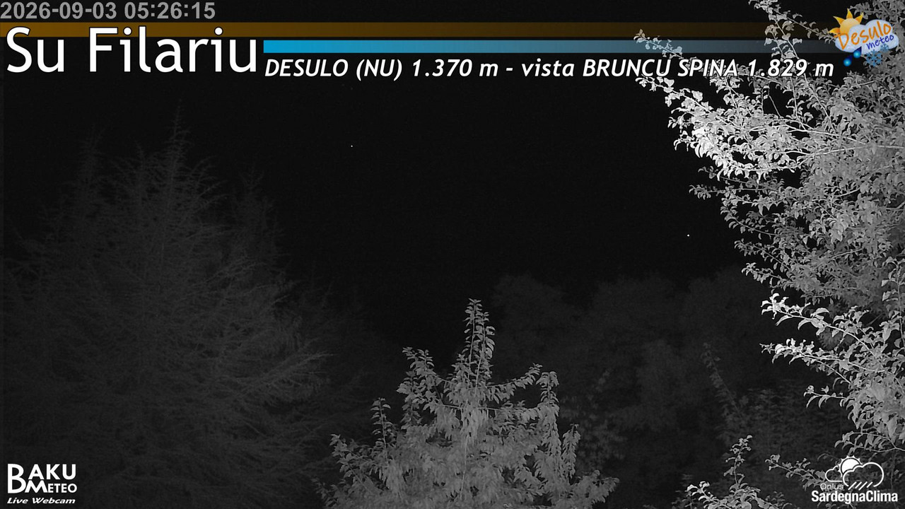 time-lapse frame, Su Filariu webcam