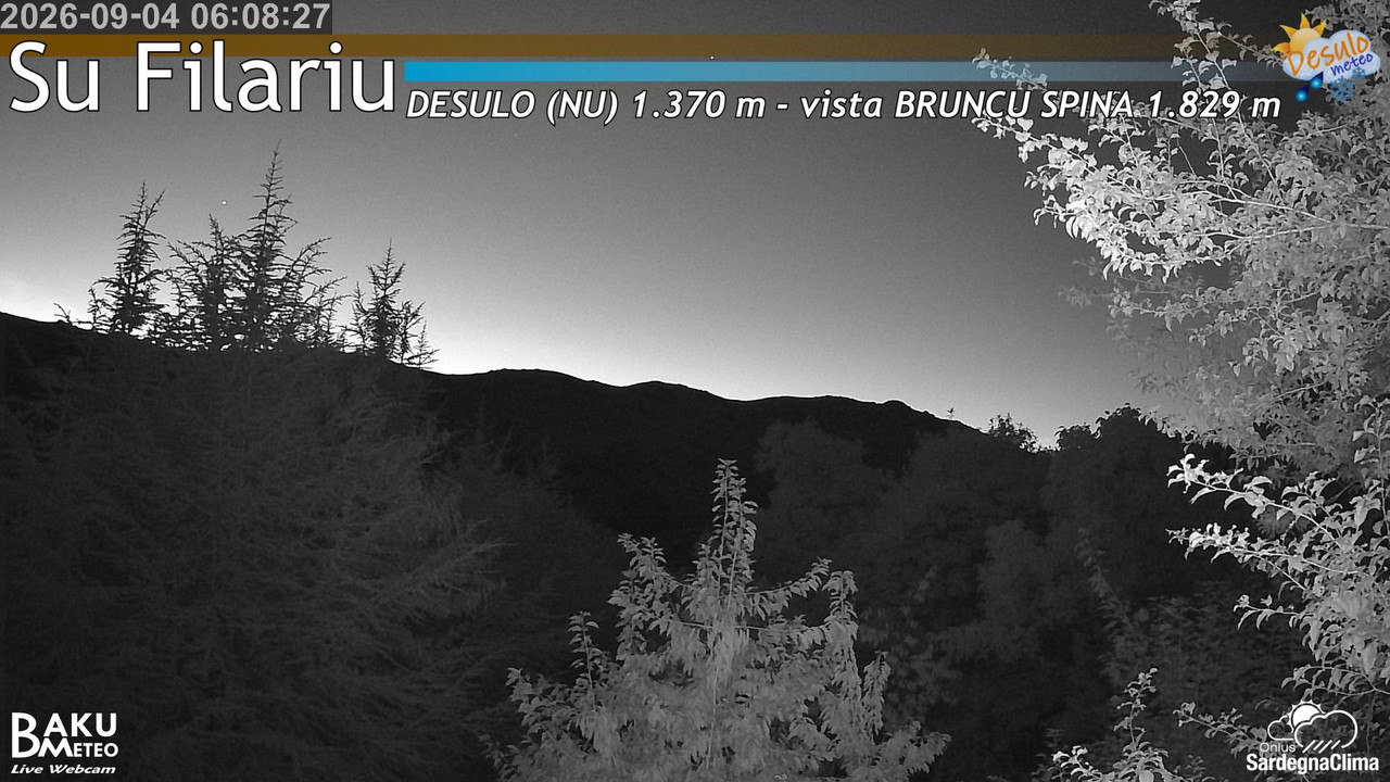 time-lapse frame, Su Filariu webcam