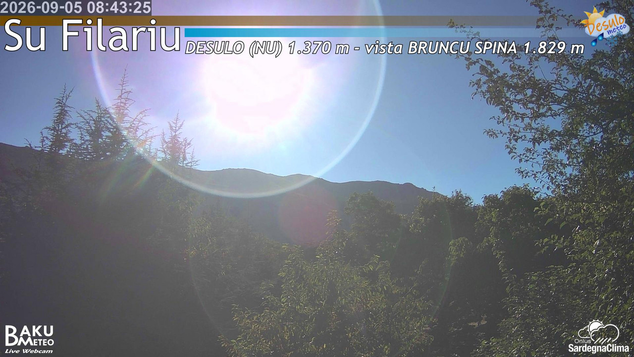 time-lapse frame, Su Filariu webcam