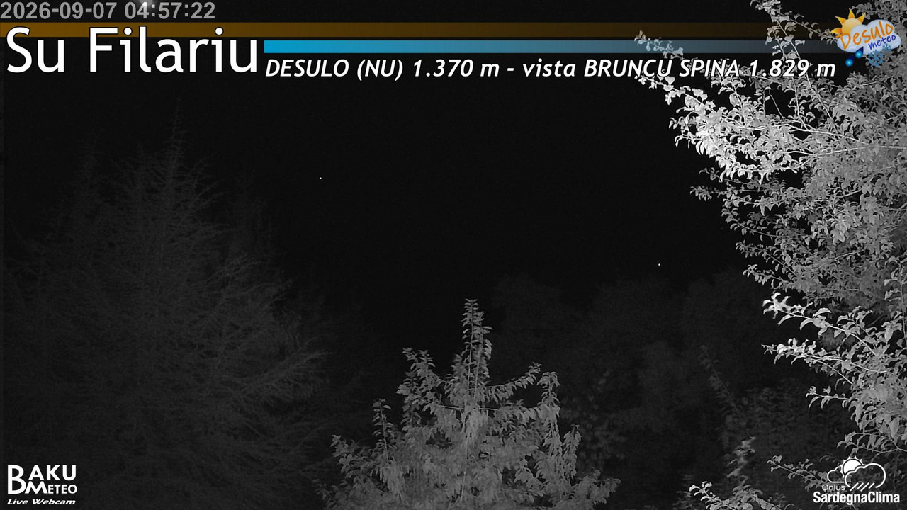 time-lapse frame, Su Filariu webcam