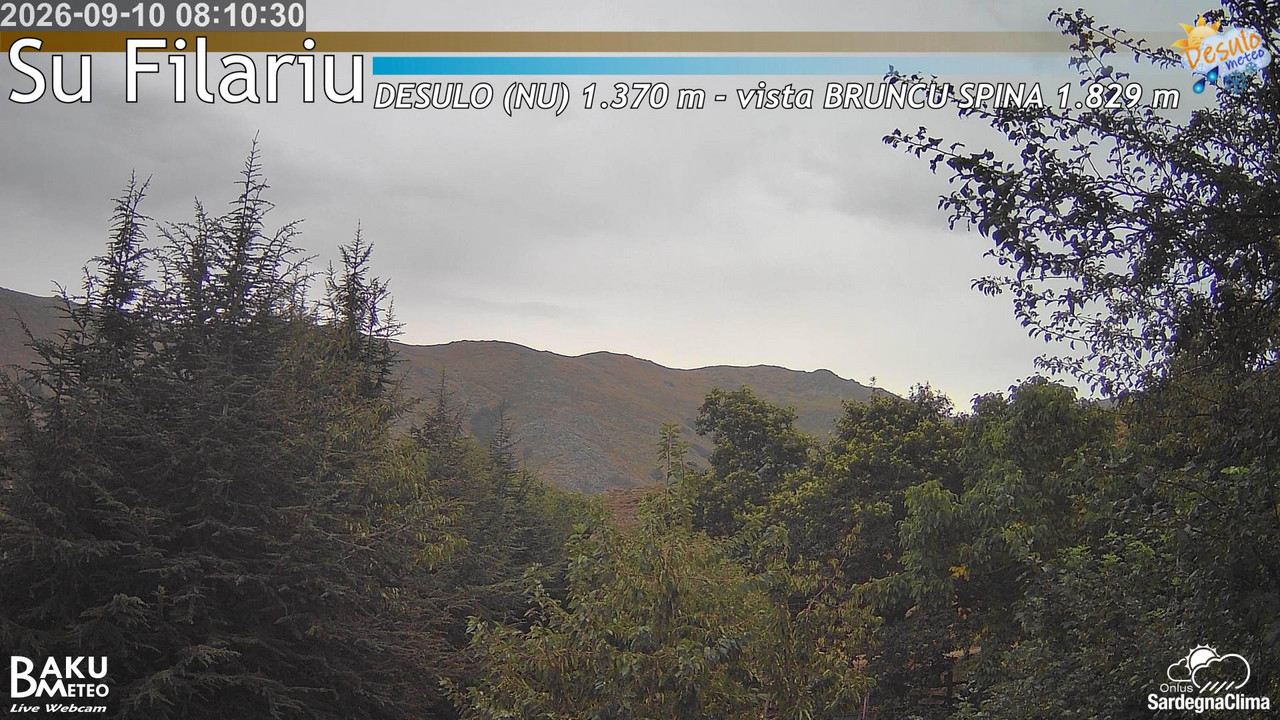 time-lapse frame, Su Filariu webcam