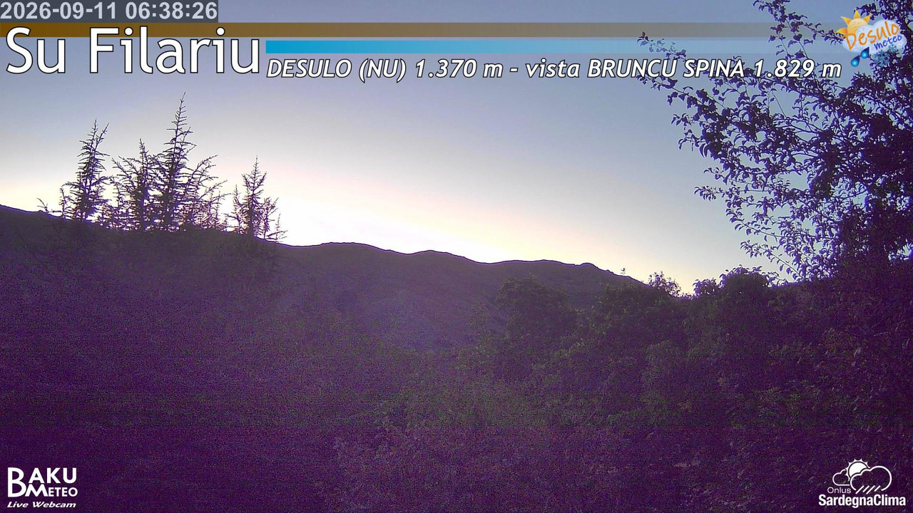 time-lapse frame, Su Filariu webcam