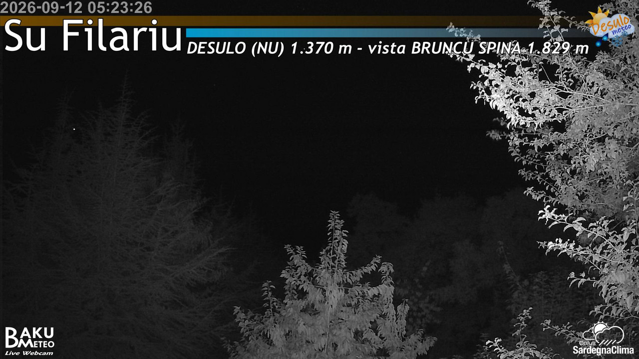 time-lapse frame, Su Filariu webcam