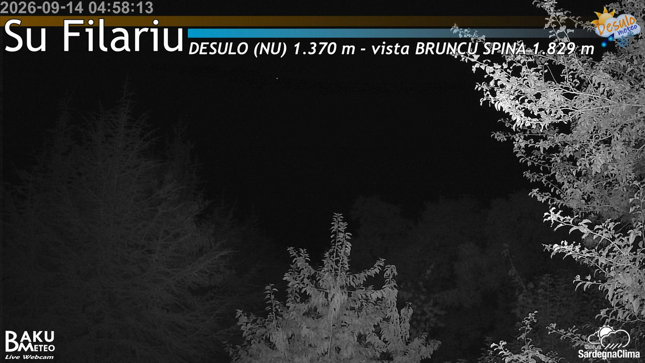 time-lapse frame, Su Filariu webcam