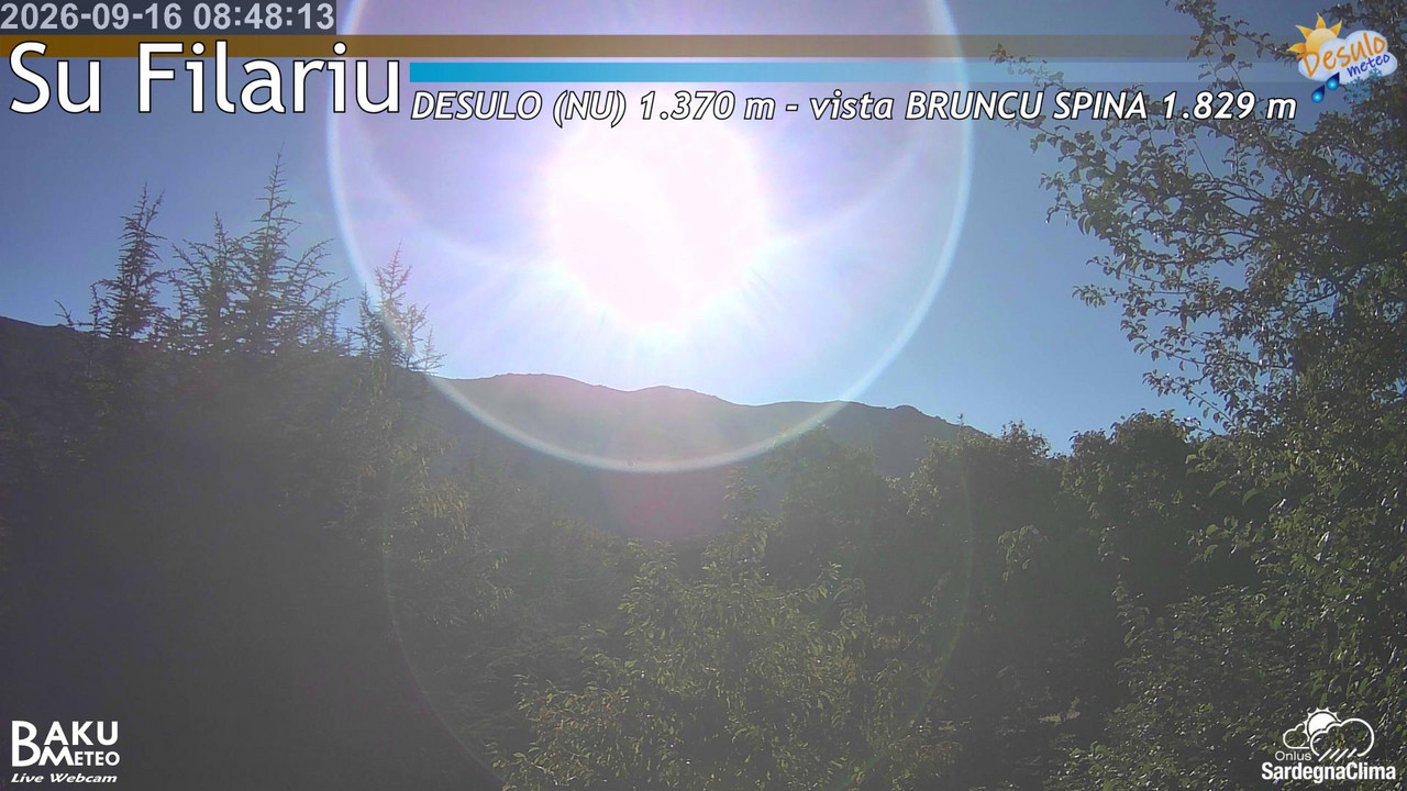time-lapse frame, Su Filariu webcam