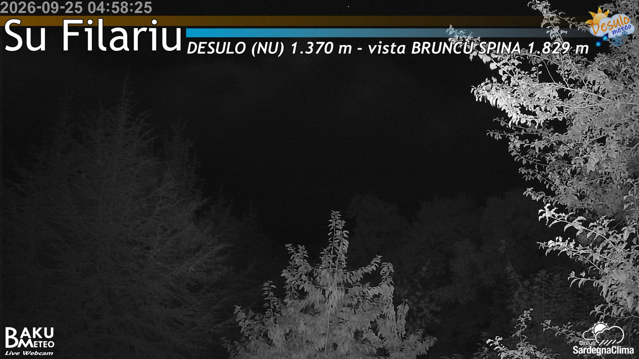 time-lapse frame, Su Filariu webcam