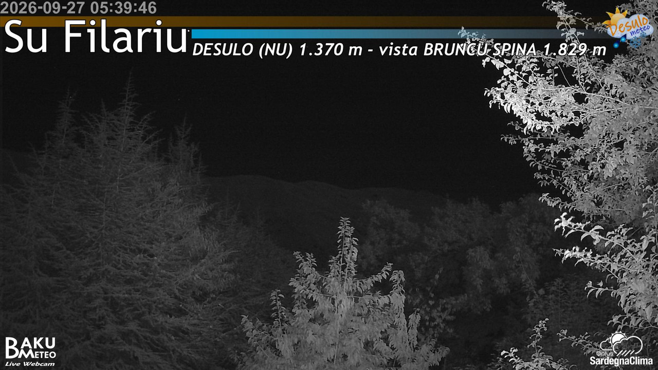time-lapse frame, Su Filariu webcam