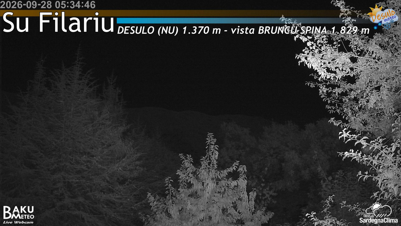 time-lapse frame, Su Filariu webcam