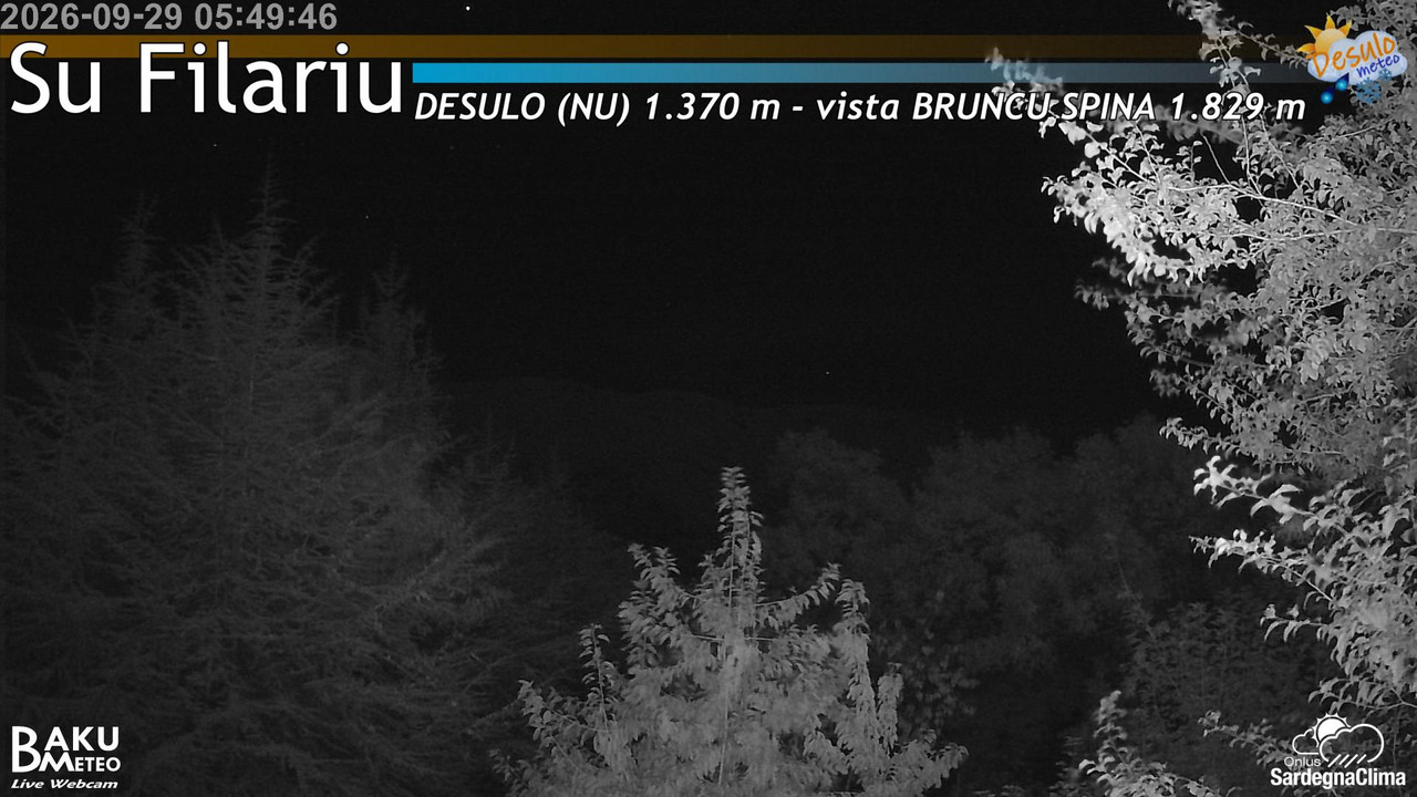 time-lapse frame, Su Filariu webcam