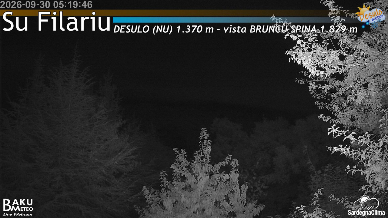 time-lapse frame, Su Filariu webcam