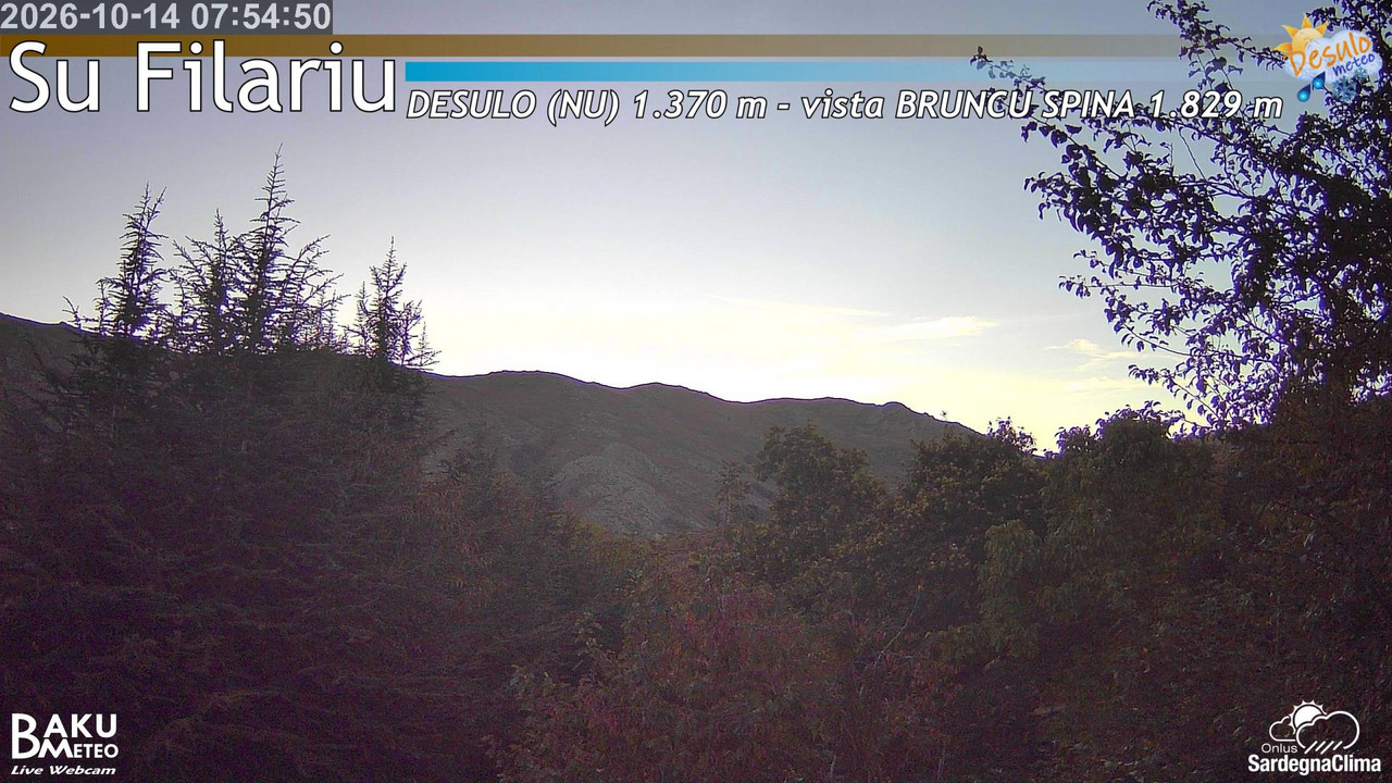 time-lapse frame, Su Filariu webcam