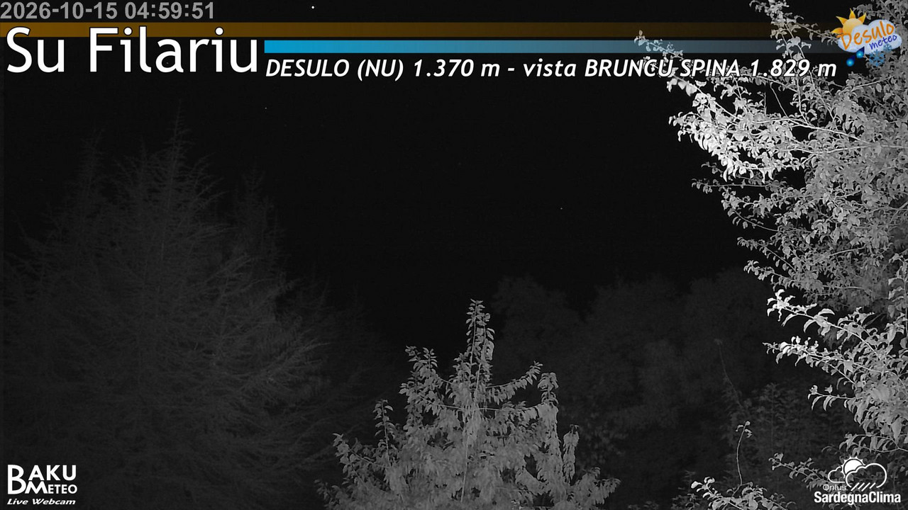 time-lapse frame, Su Filariu webcam