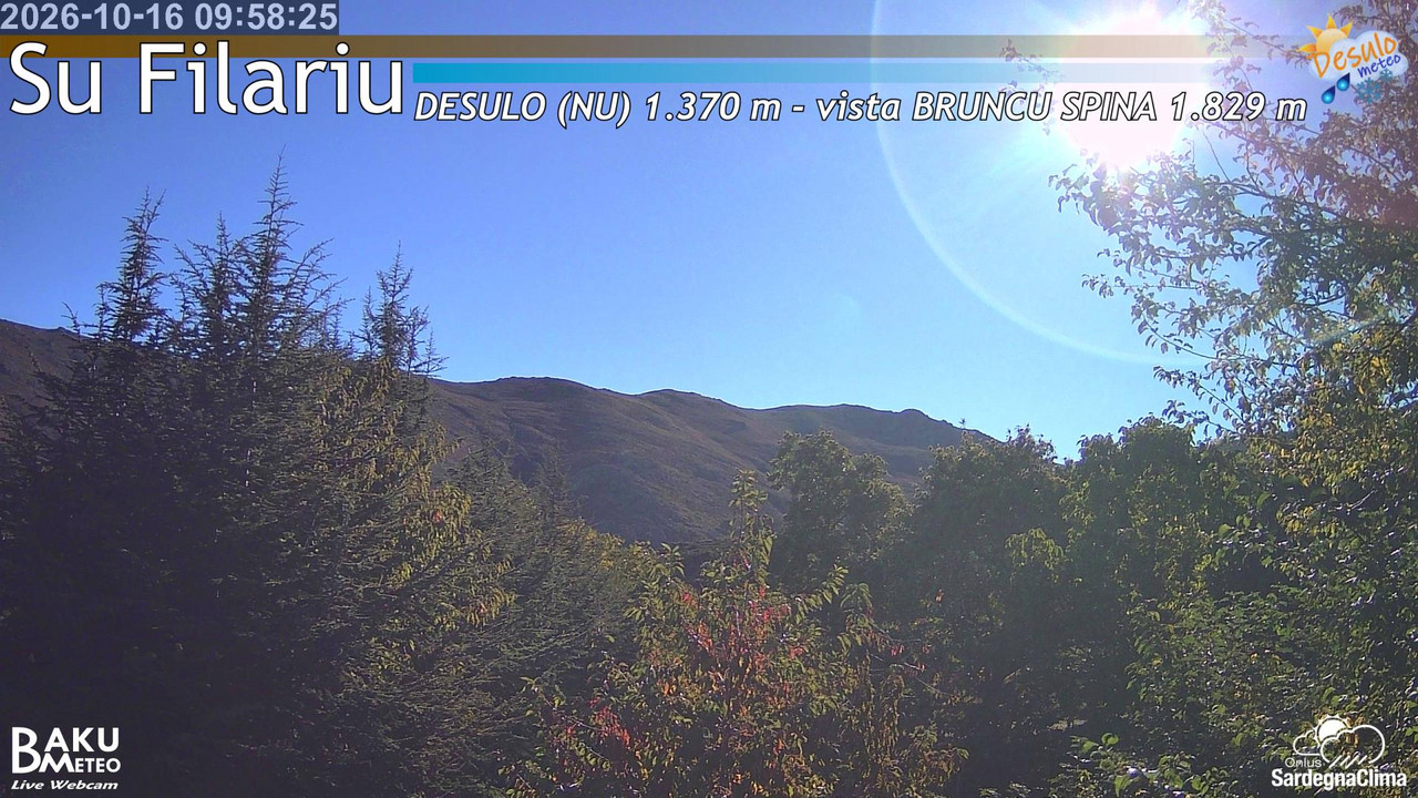 time-lapse frame, Su Filariu webcam