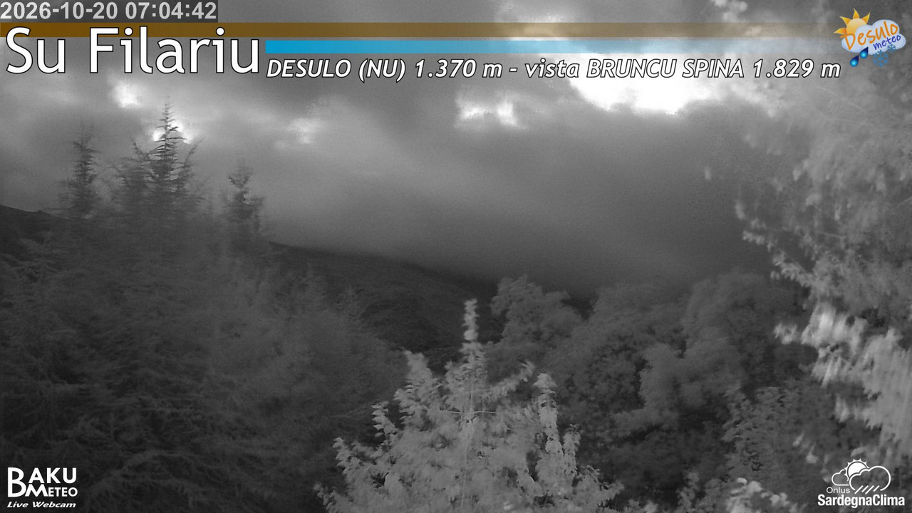 time-lapse frame, Su Filariu webcam