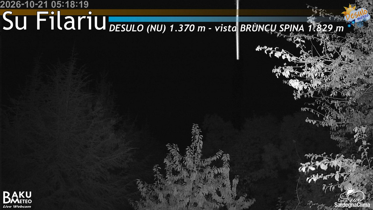 time-lapse frame, Su Filariu webcam