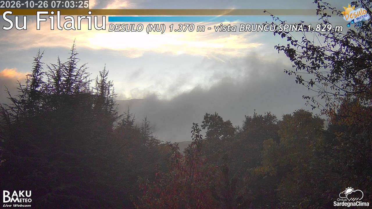 time-lapse frame, Su Filariu webcam