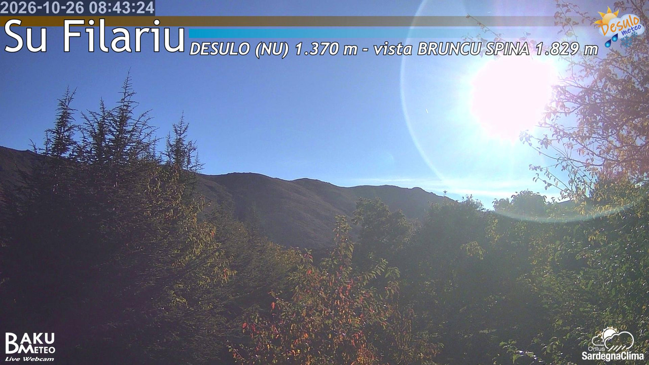 time-lapse frame, Su Filariu webcam