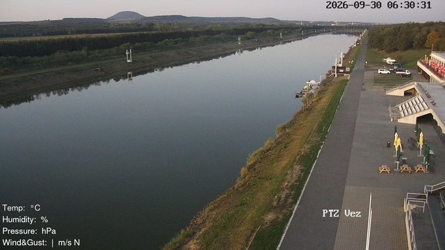 time-lapse frame, Labe Arena Racice webcam