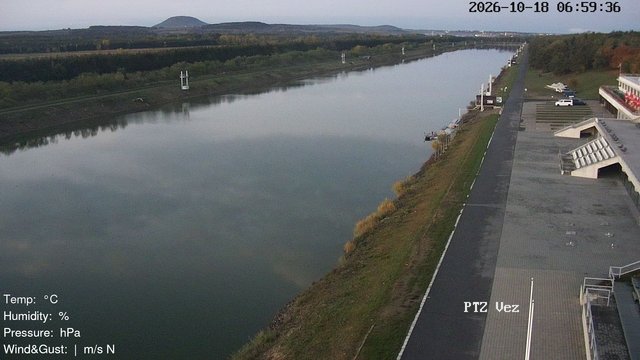 time-lapse frame, Labe Arena Racice webcam