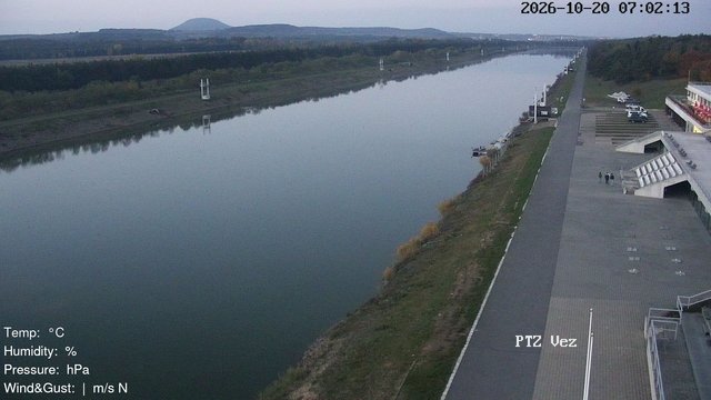 time-lapse frame, Labe Arena Racice webcam