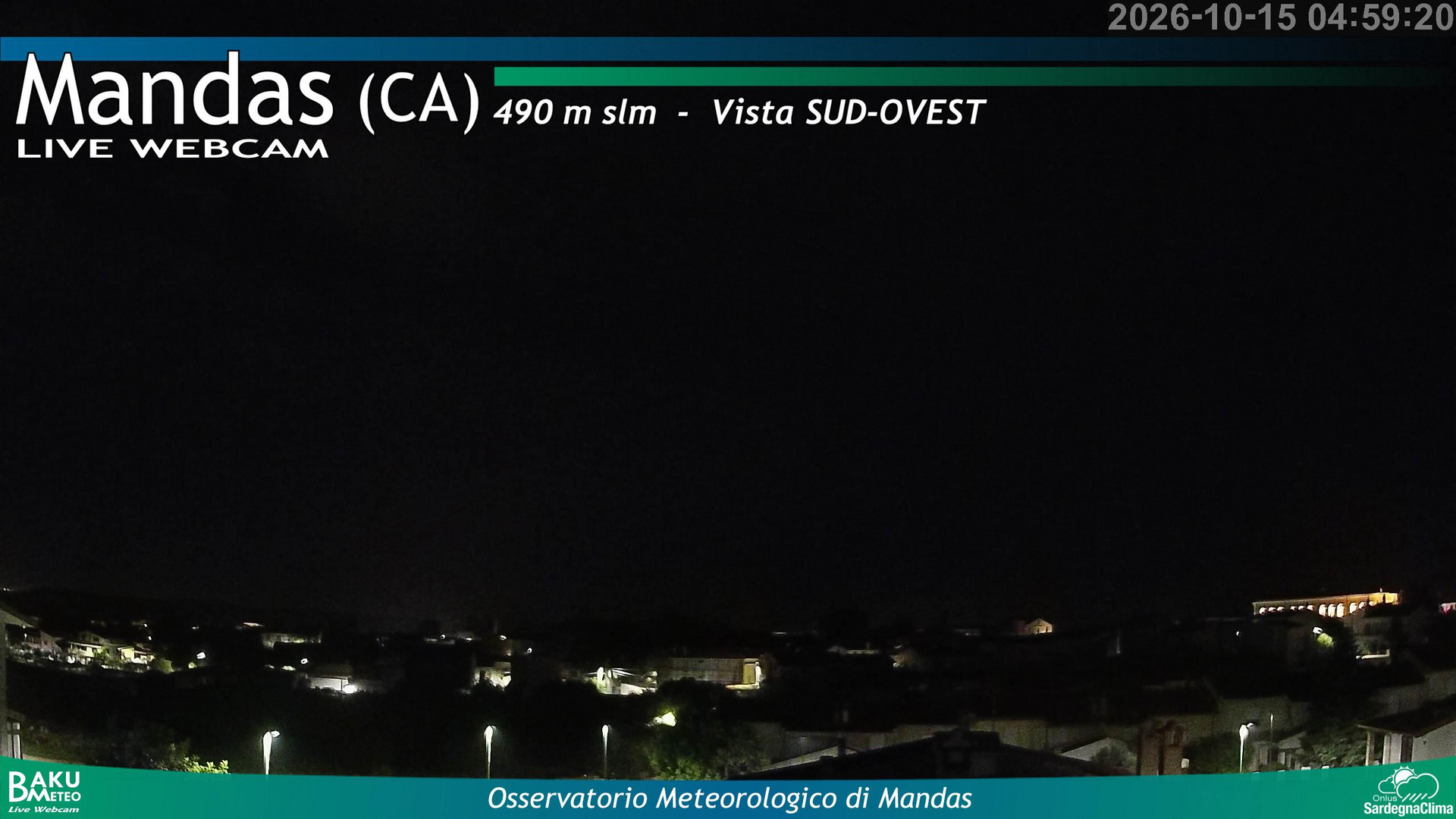 time-lapse frame, Mandas webcam