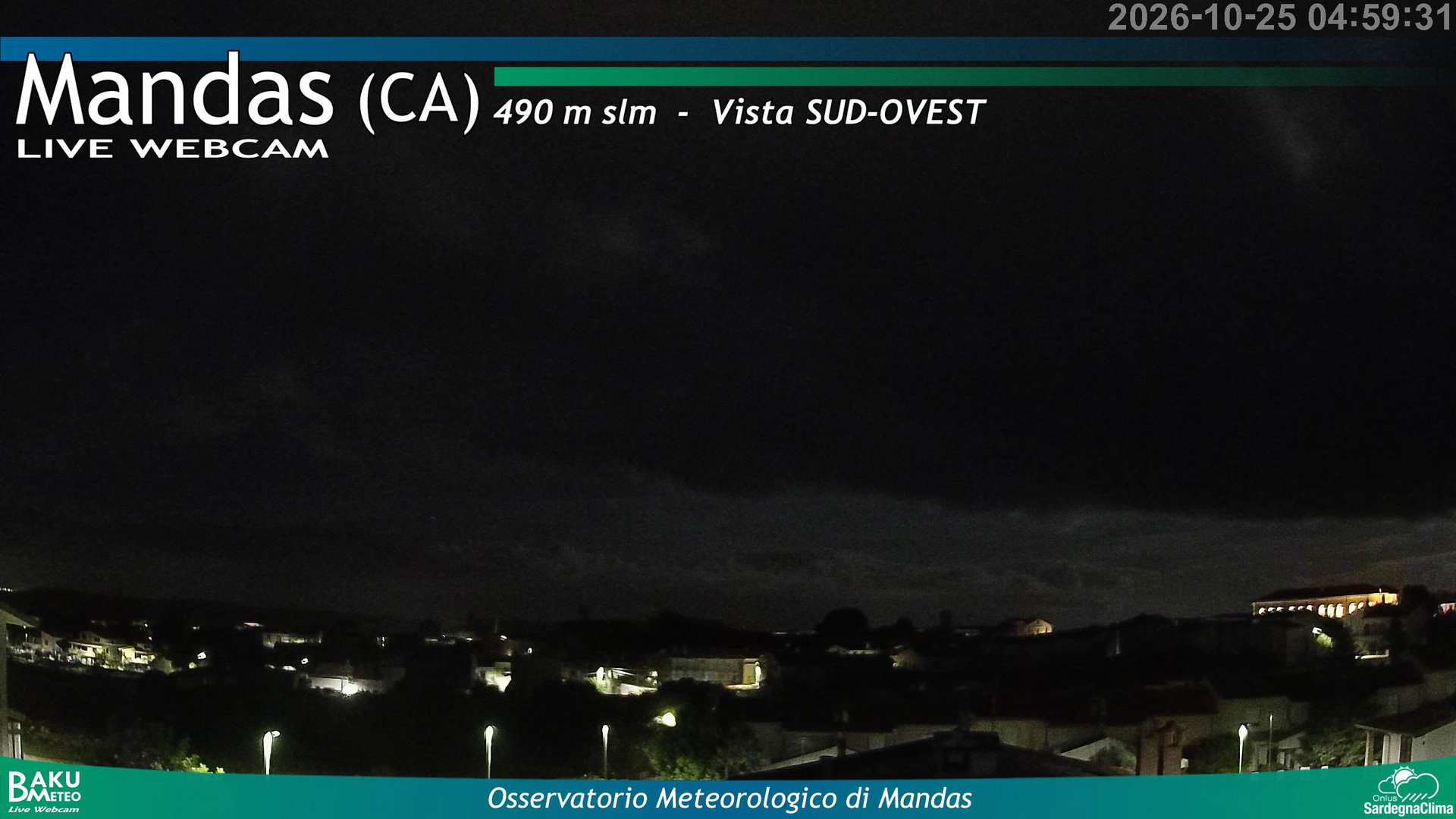 time-lapse frame, Mandas webcam