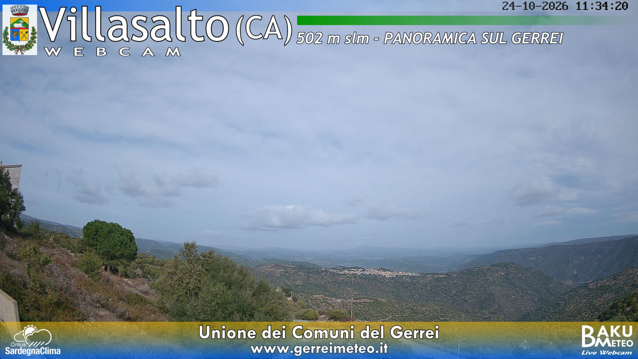 view from Villasalto on 2026-10-24
