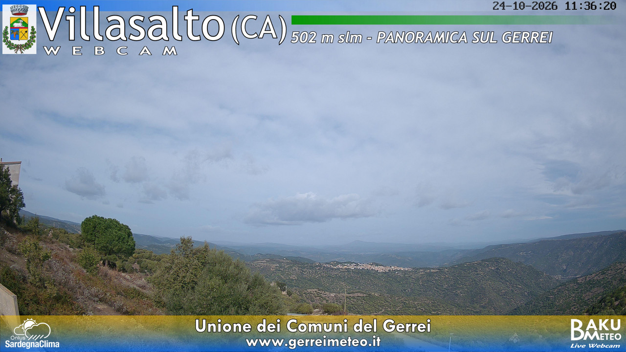 view from Villasalto on 2026-10-24