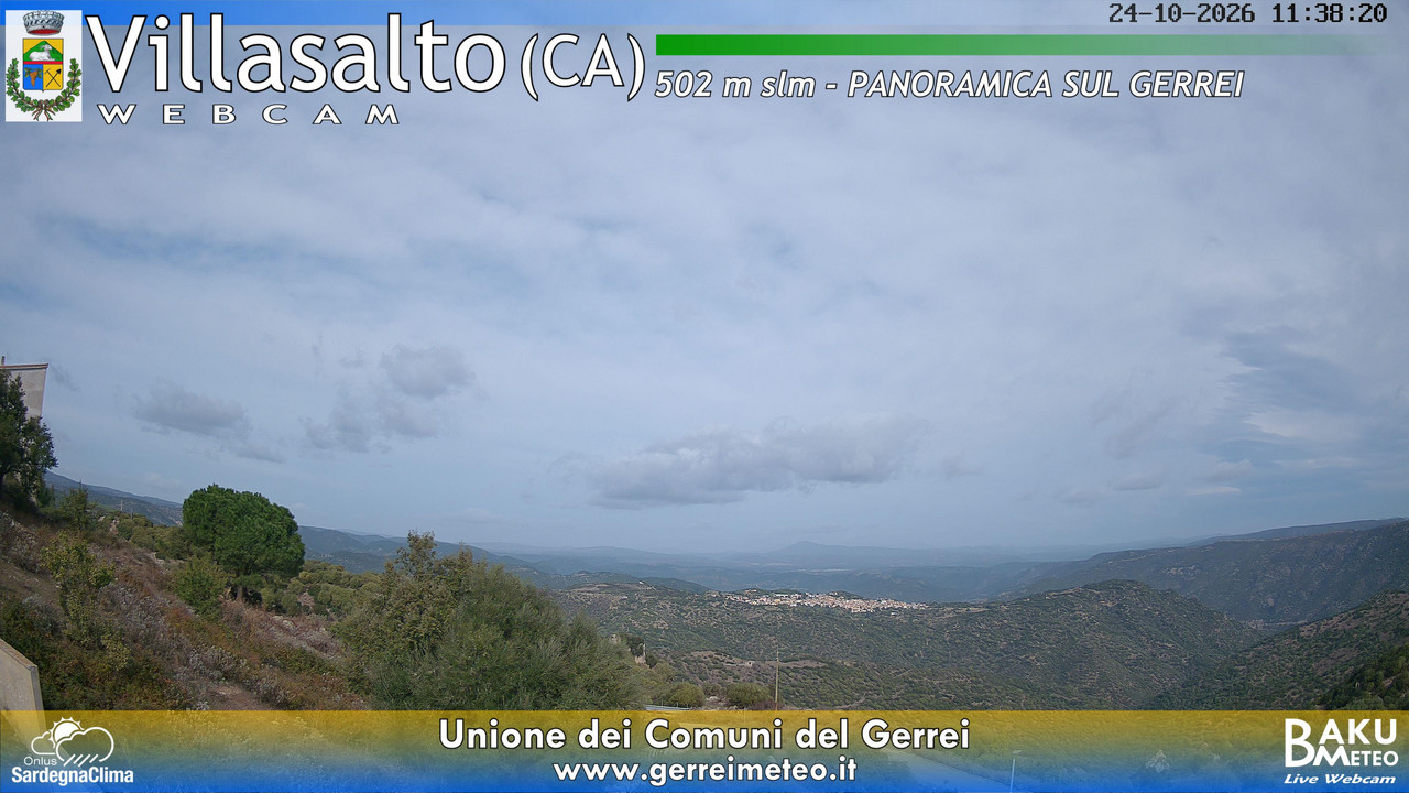 view from Villasalto on 2026-10-24