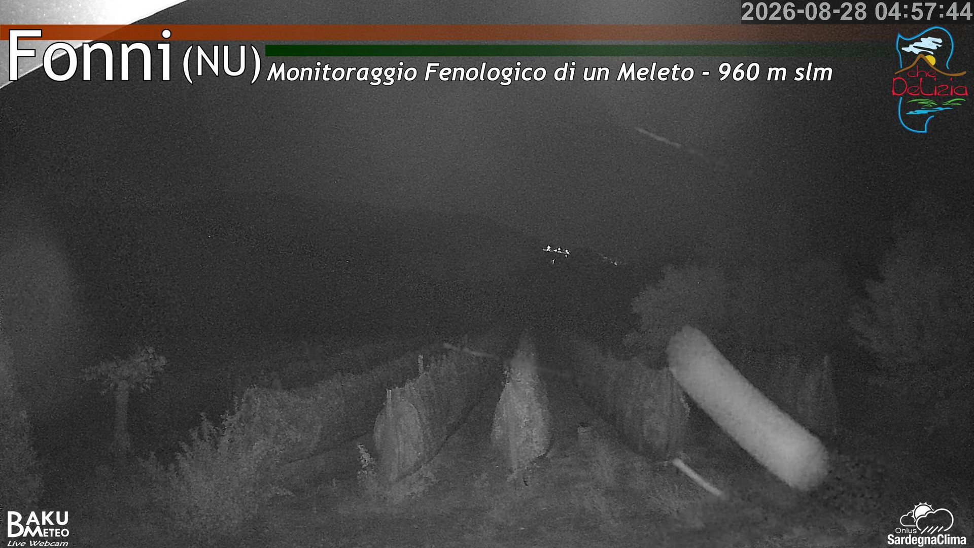 time-lapse frame, Fonni Meleto webcam