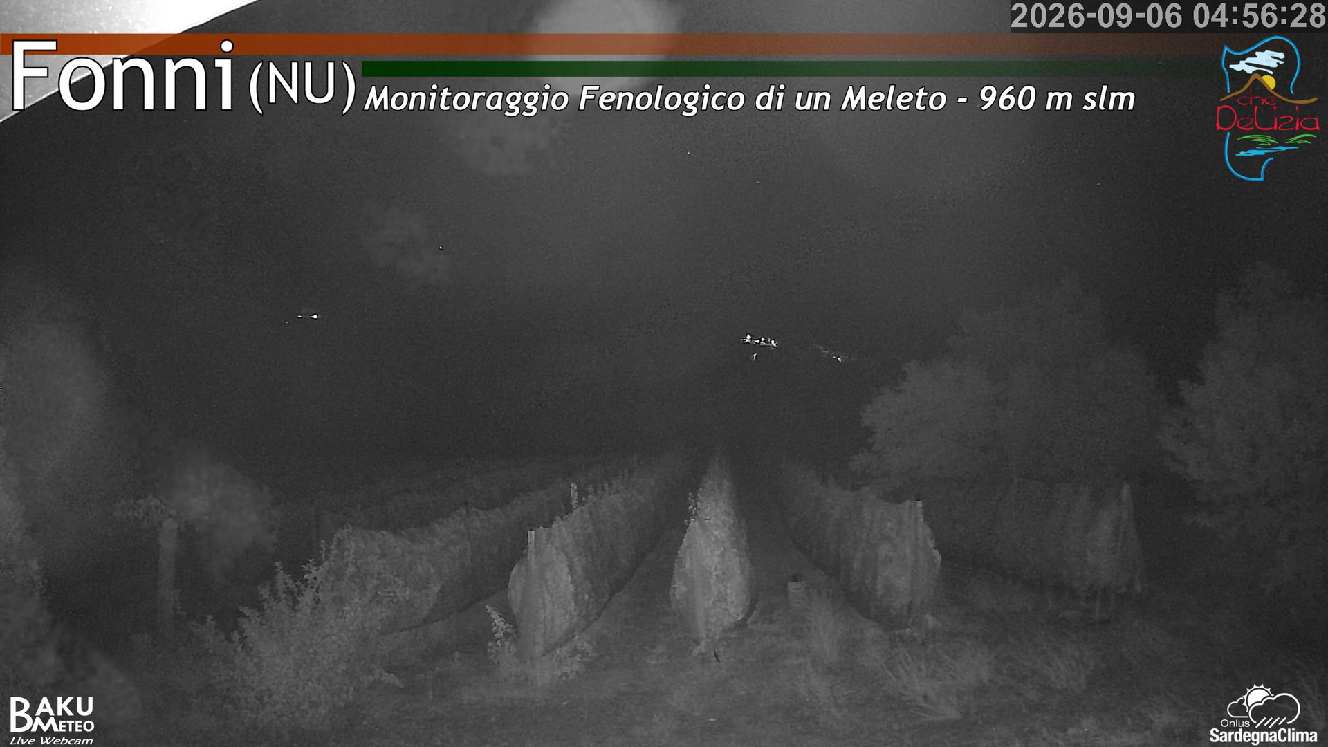 time-lapse frame, Fonni Meleto webcam
