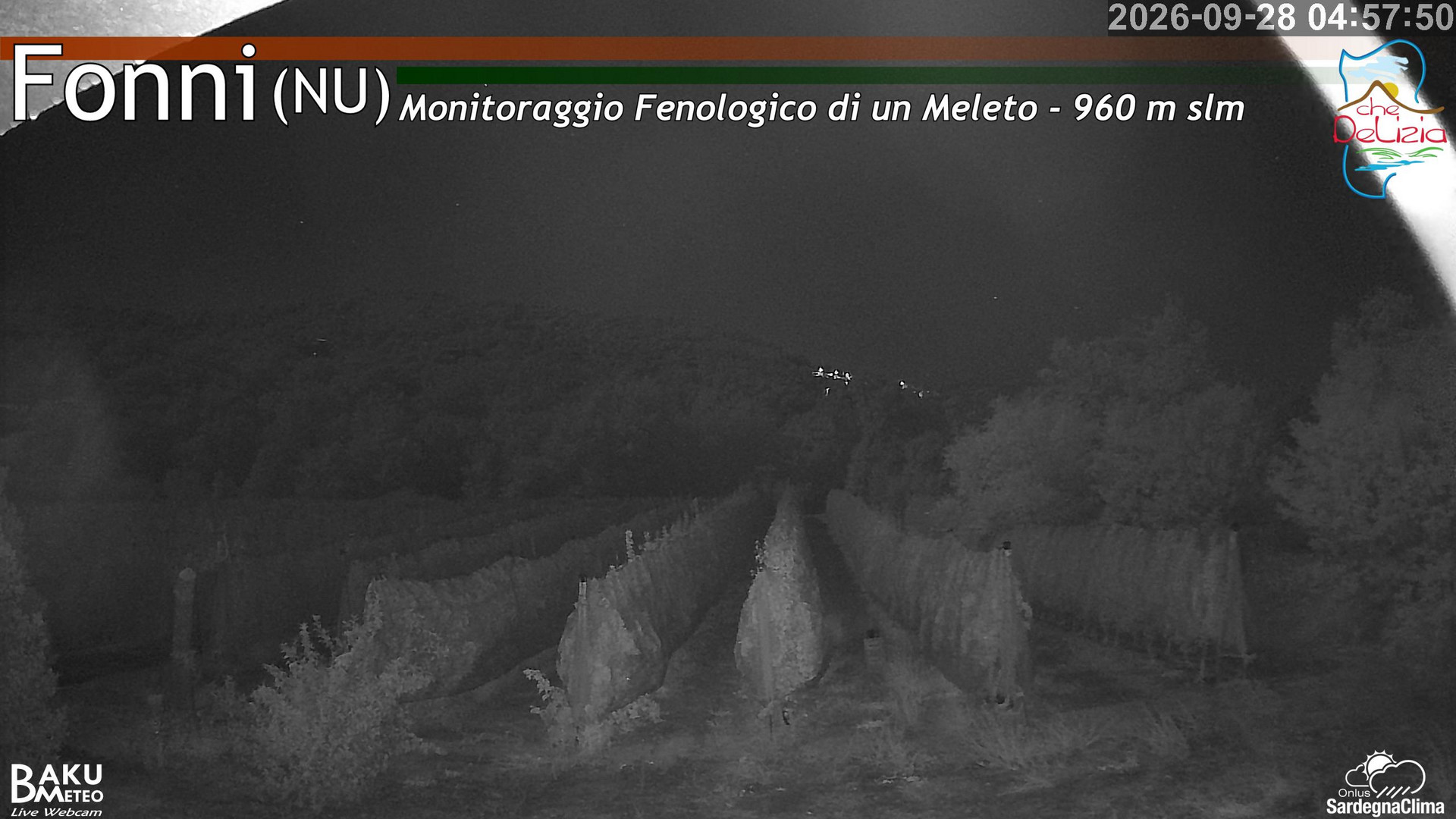 time-lapse frame, Fonni Meleto webcam