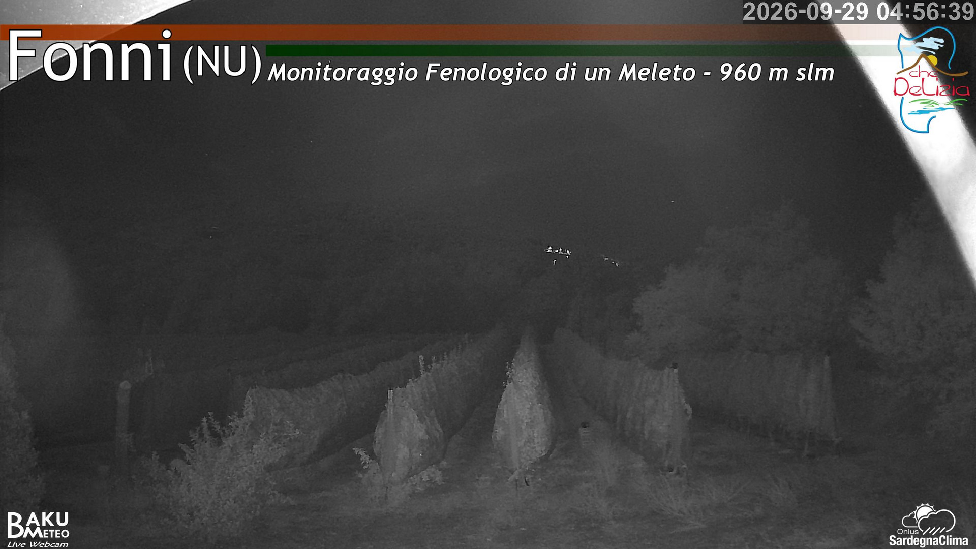 time-lapse frame, Fonni Meleto webcam