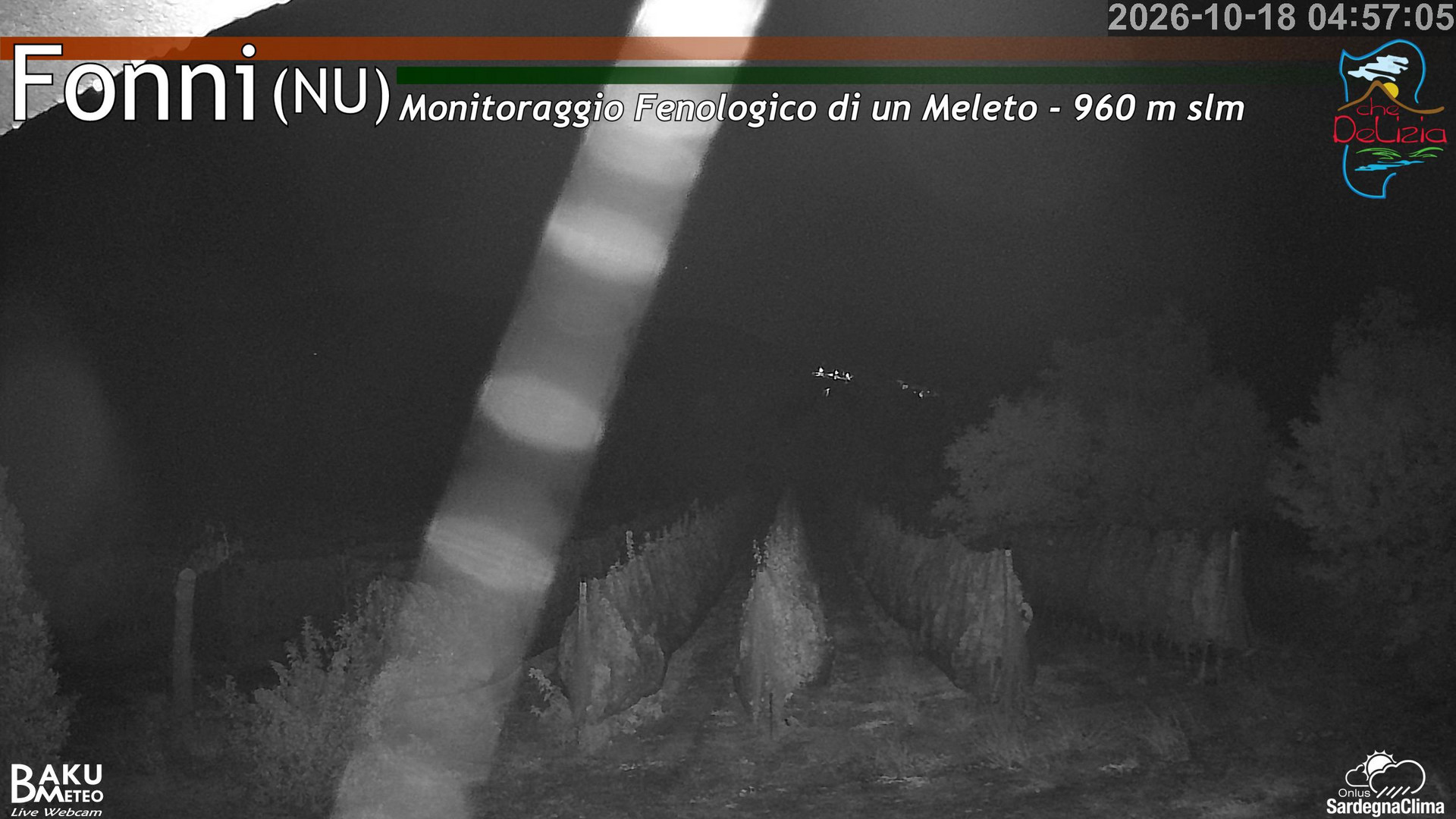 time-lapse frame, Fonni Meleto webcam