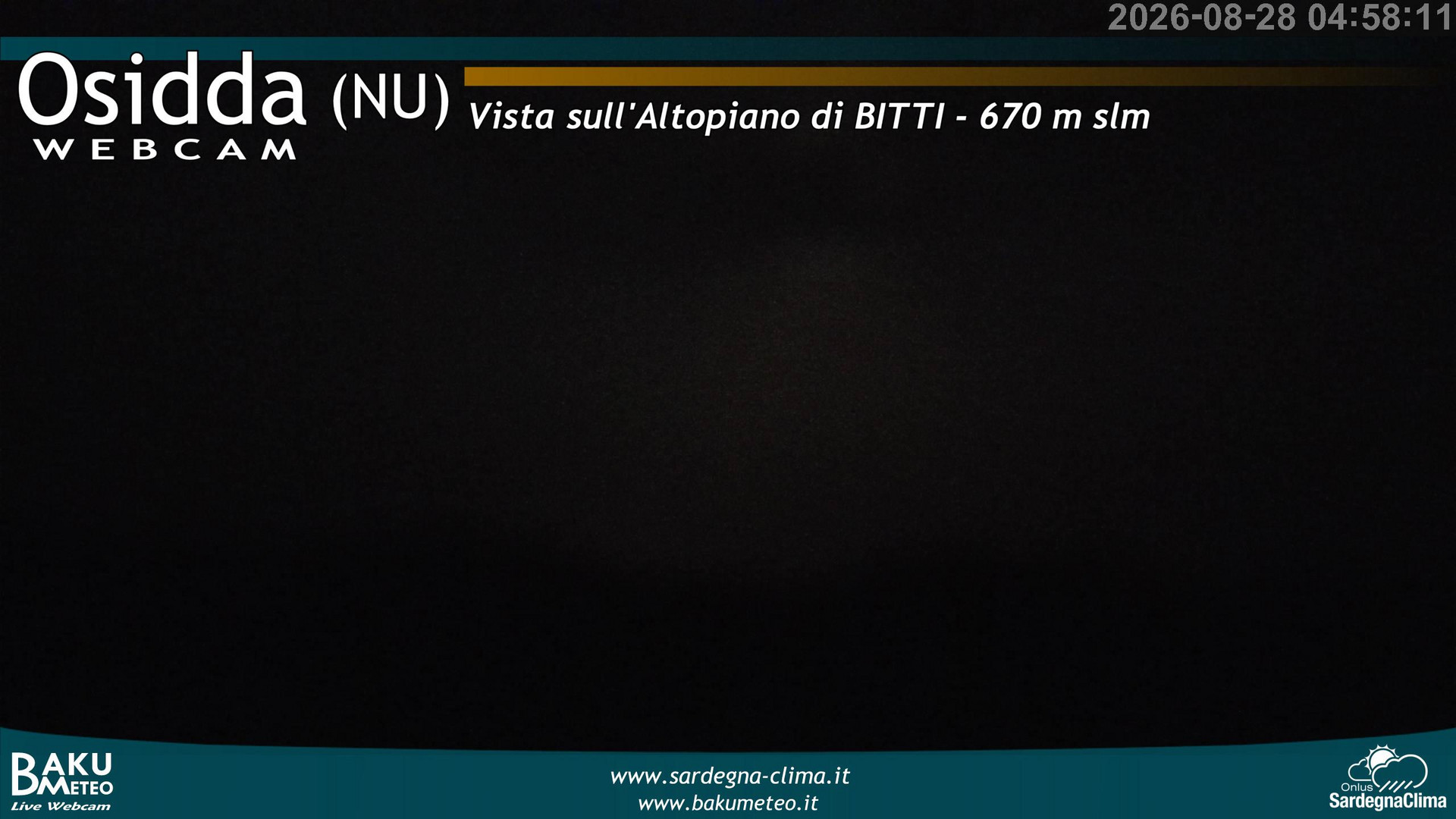 time-lapse frame, Osidda webcam