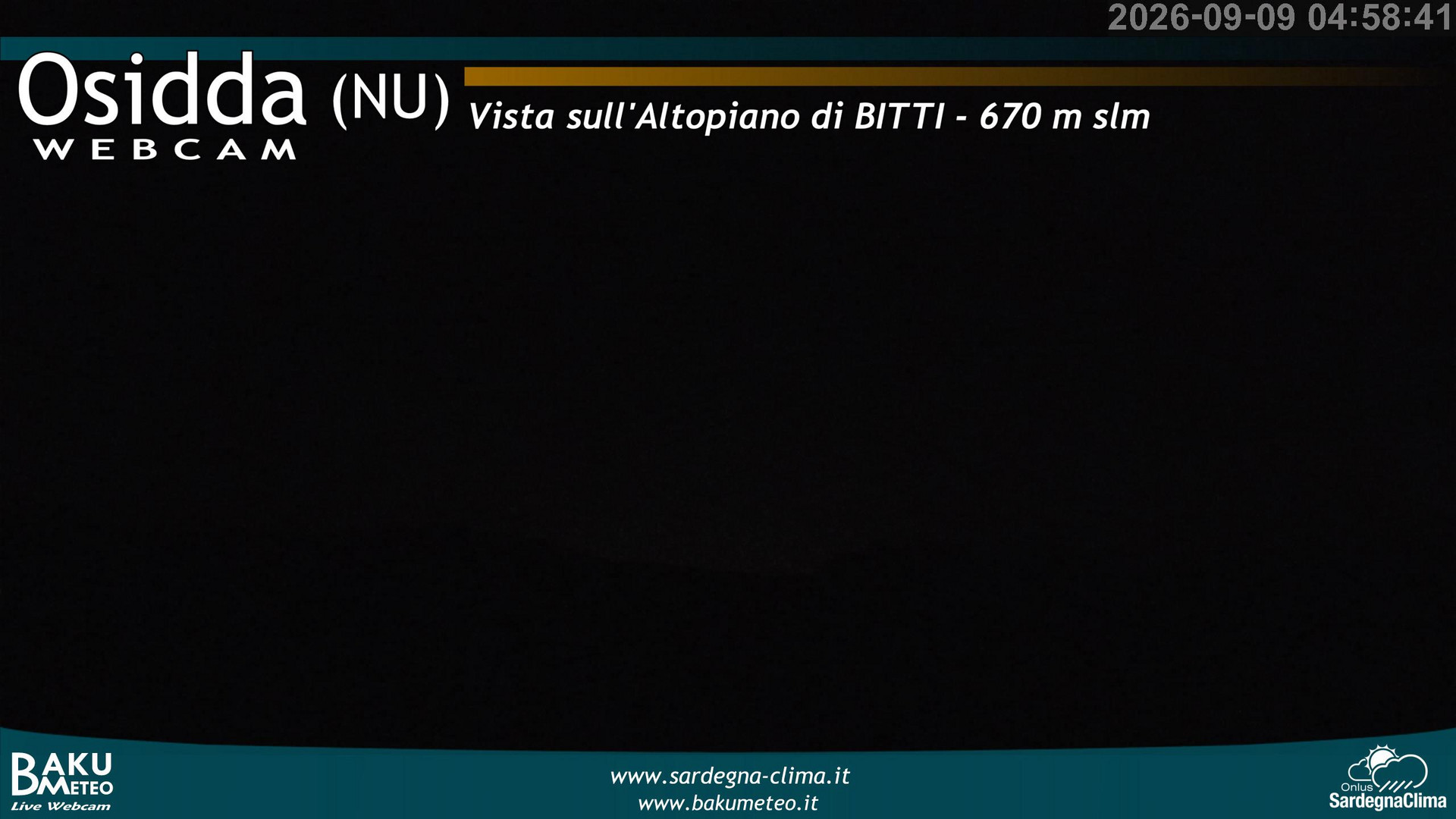 time-lapse frame, Osidda webcam