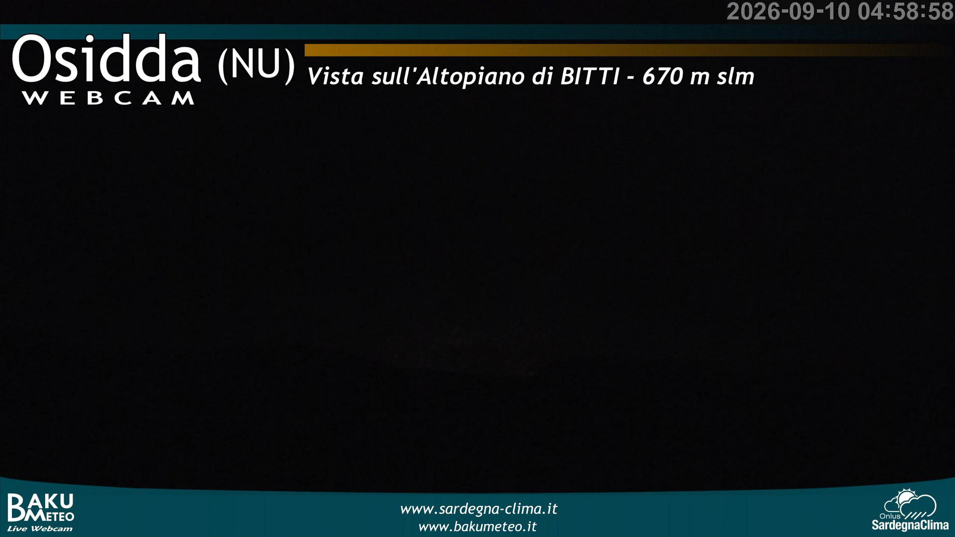 time-lapse frame, Osidda webcam