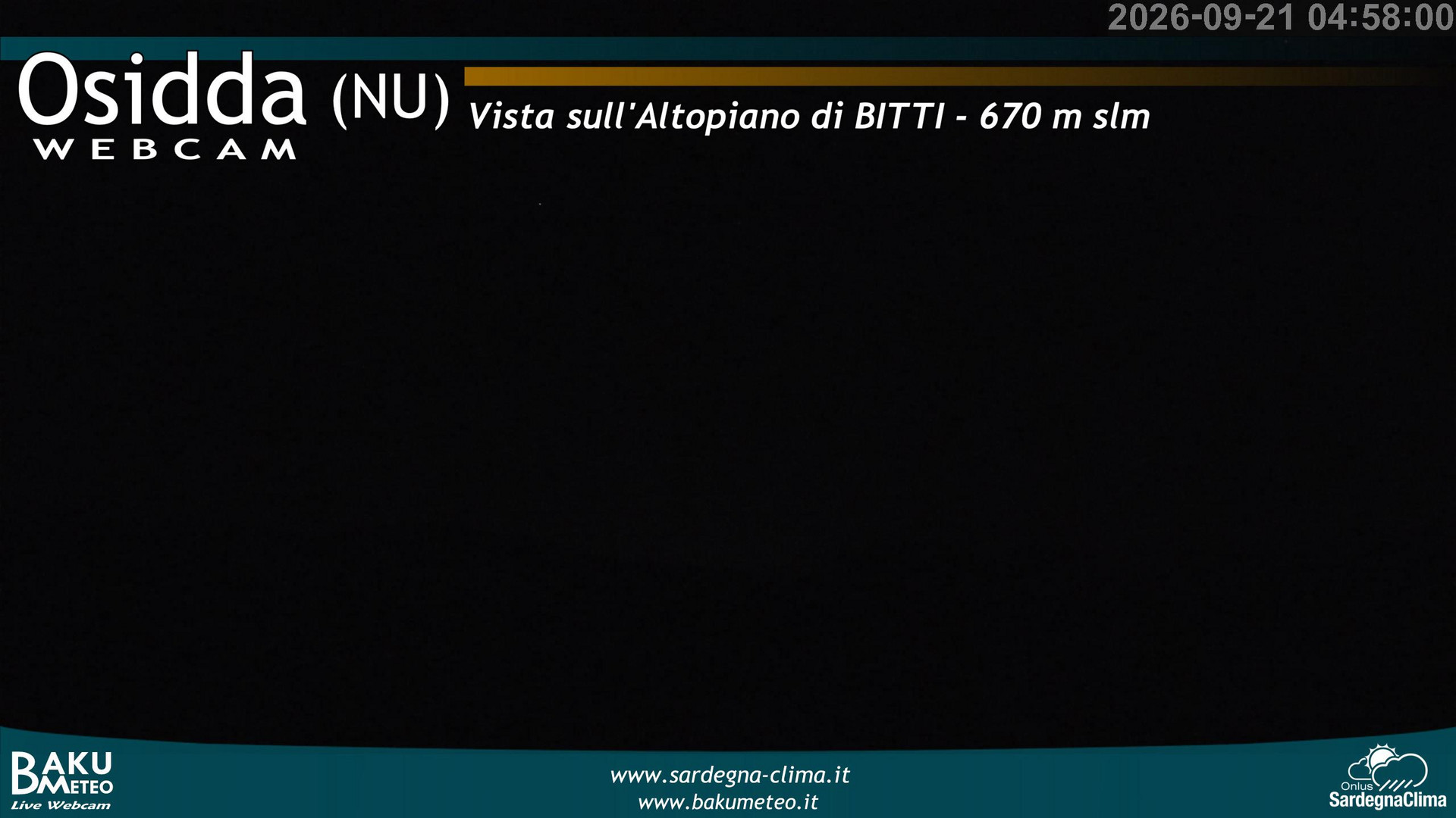 time-lapse frame, Osidda webcam