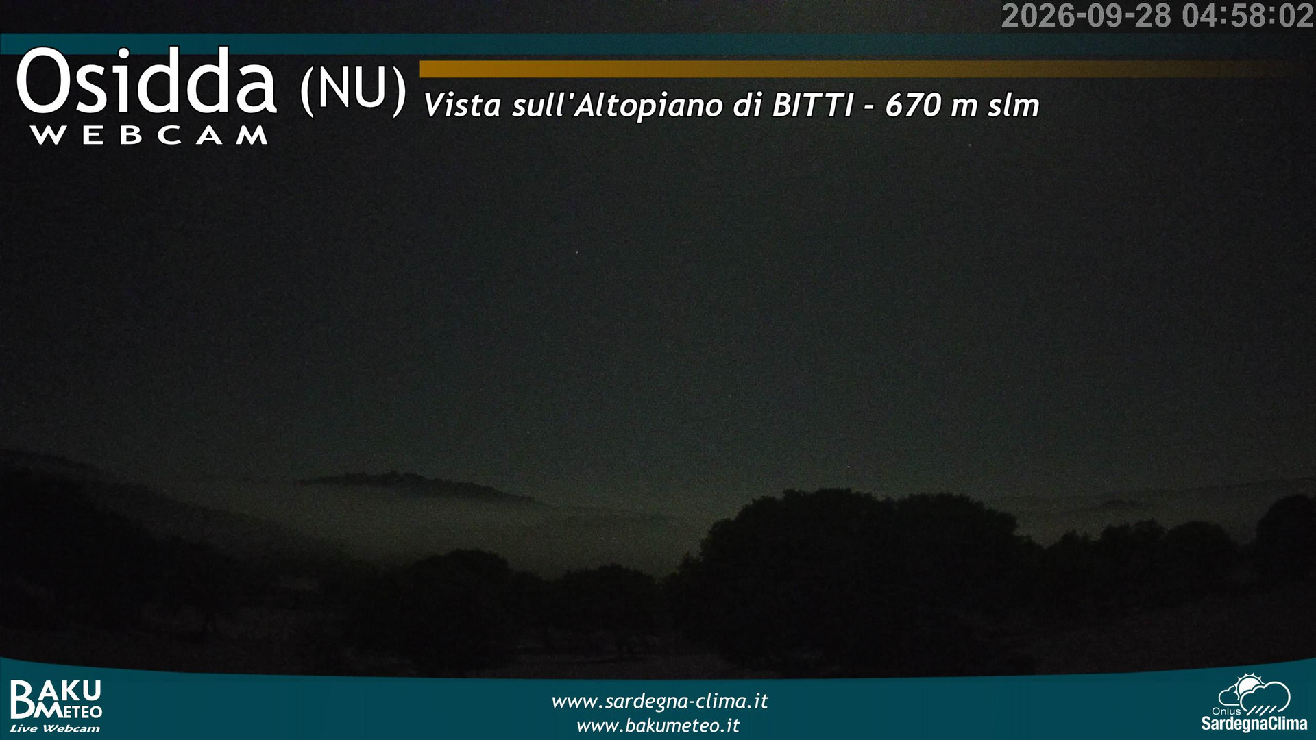 time-lapse frame, Osidda webcam