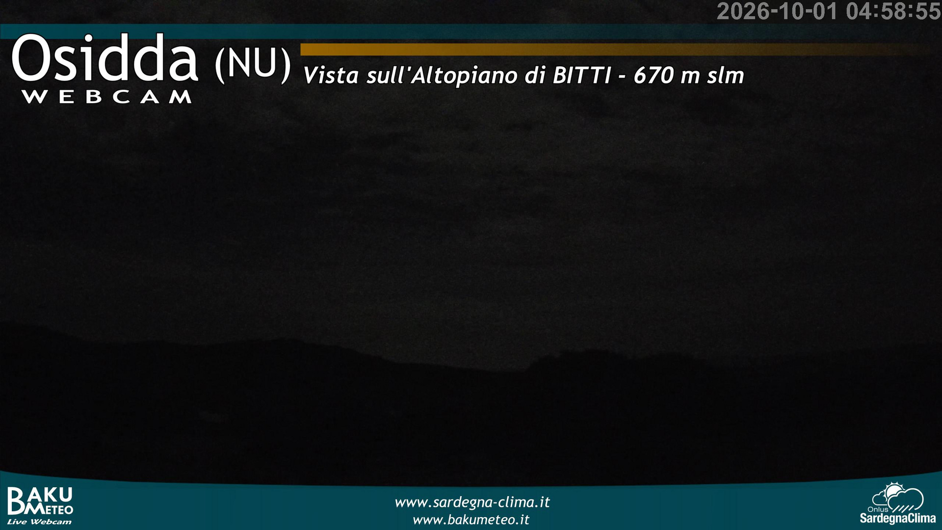 time-lapse frame, Osidda webcam