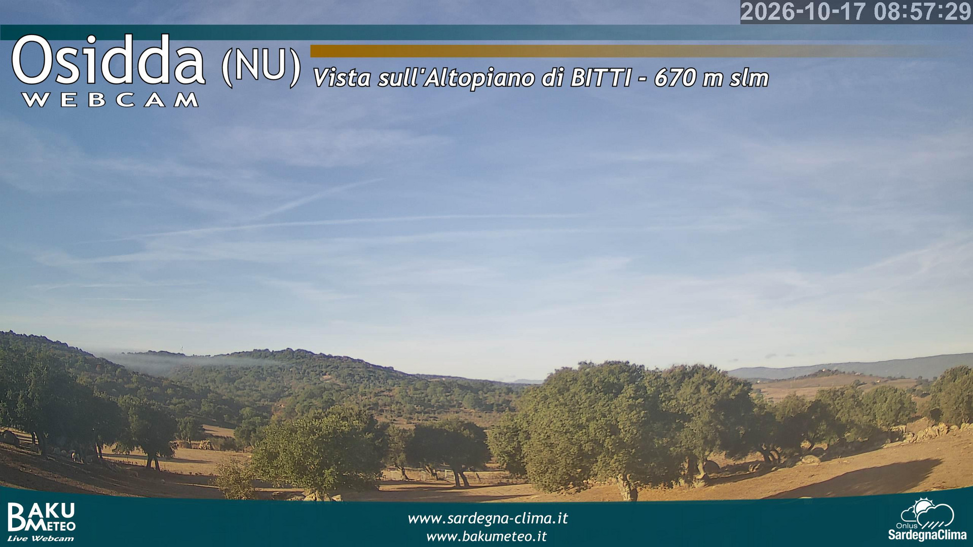 time-lapse frame, Osidda webcam