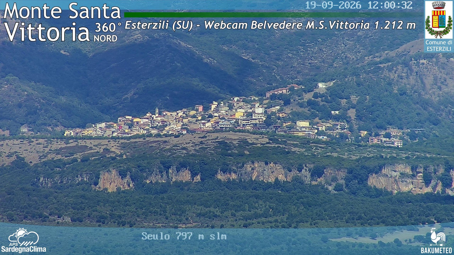 view from Monte Santa Vittoria Nord on 2026-09-19