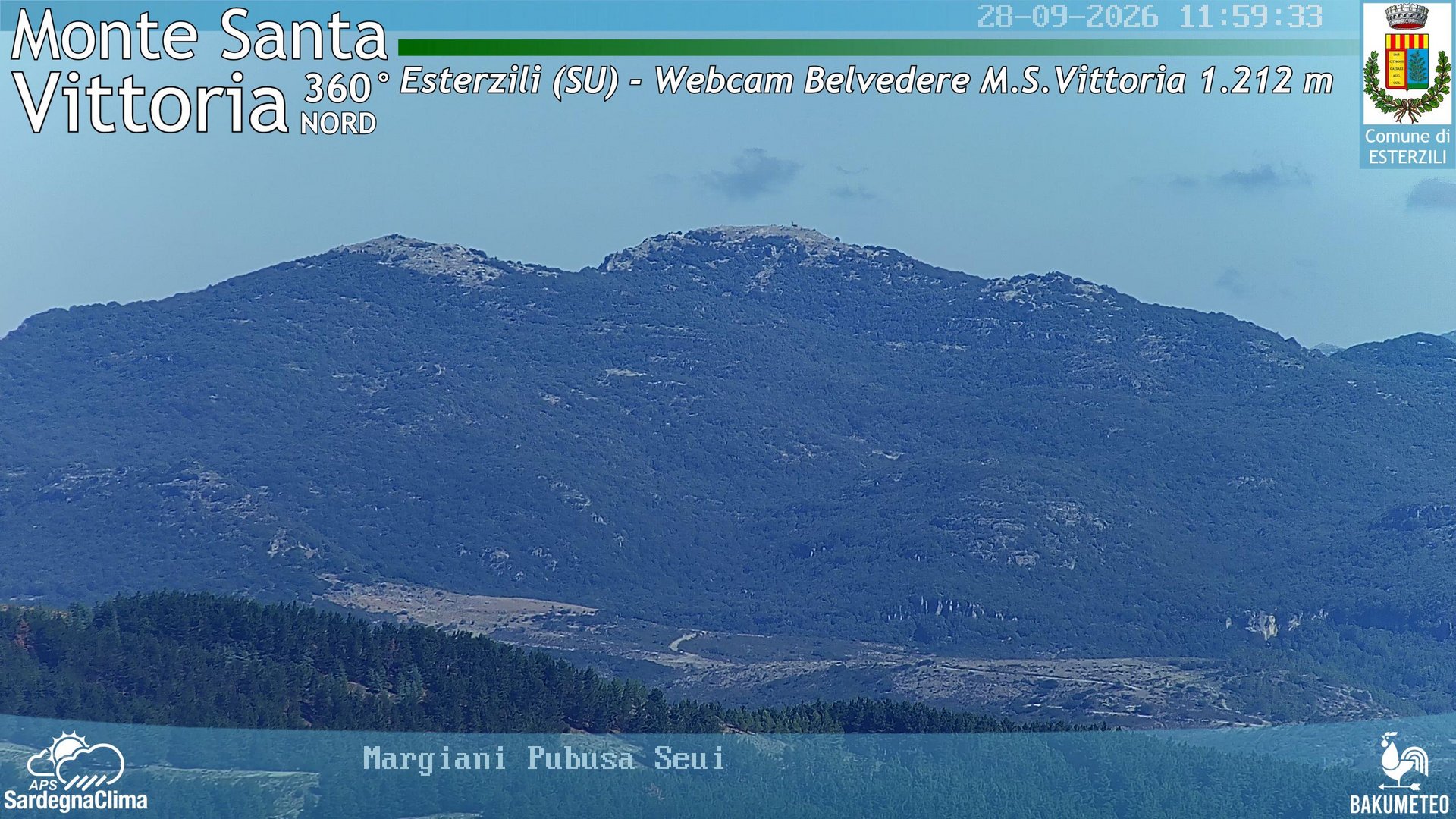 view from Monte Santa Vittoria Nord on 2026-09-28