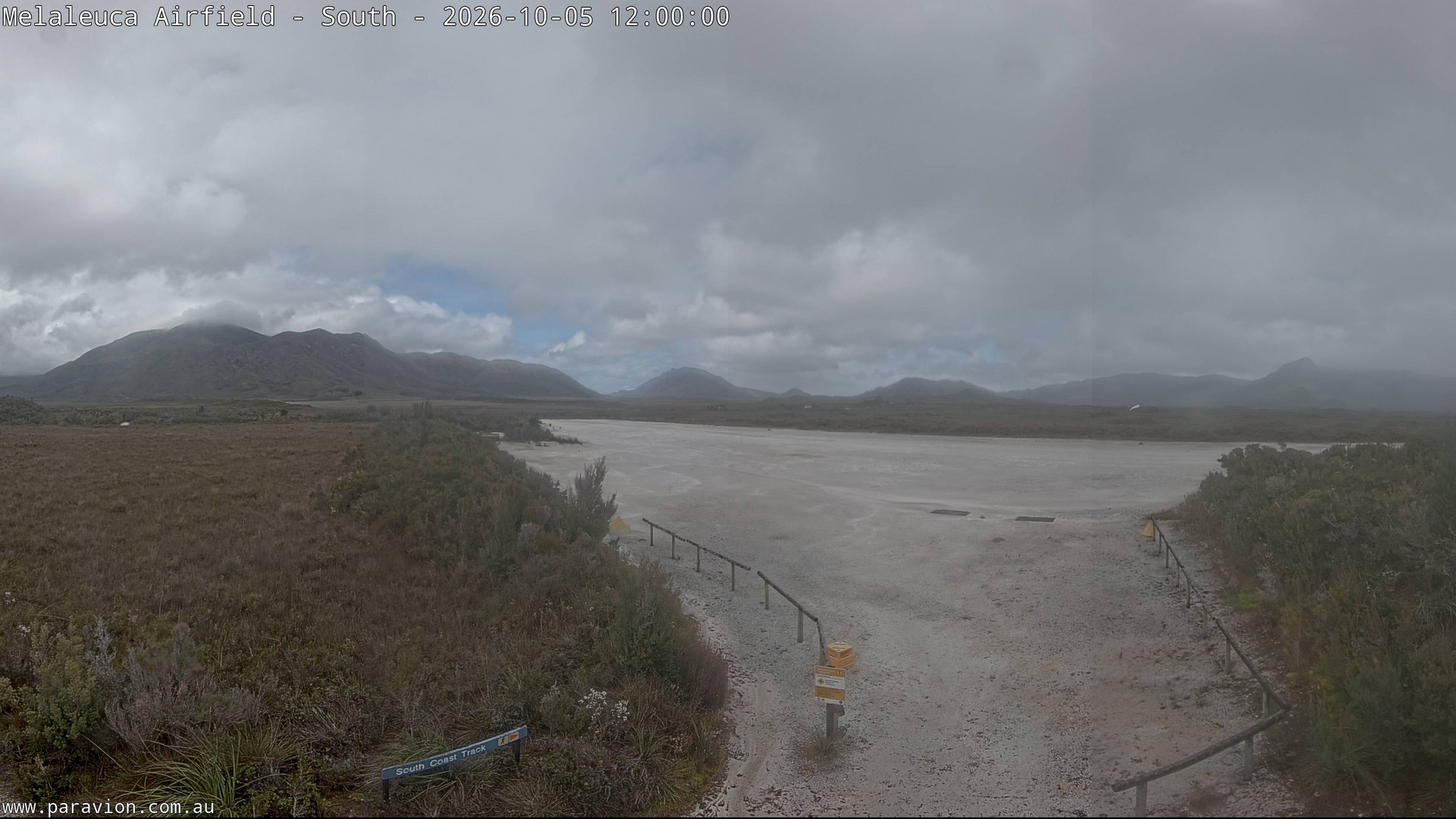 view from Melaleuca Airfield - South on 2026-10-05