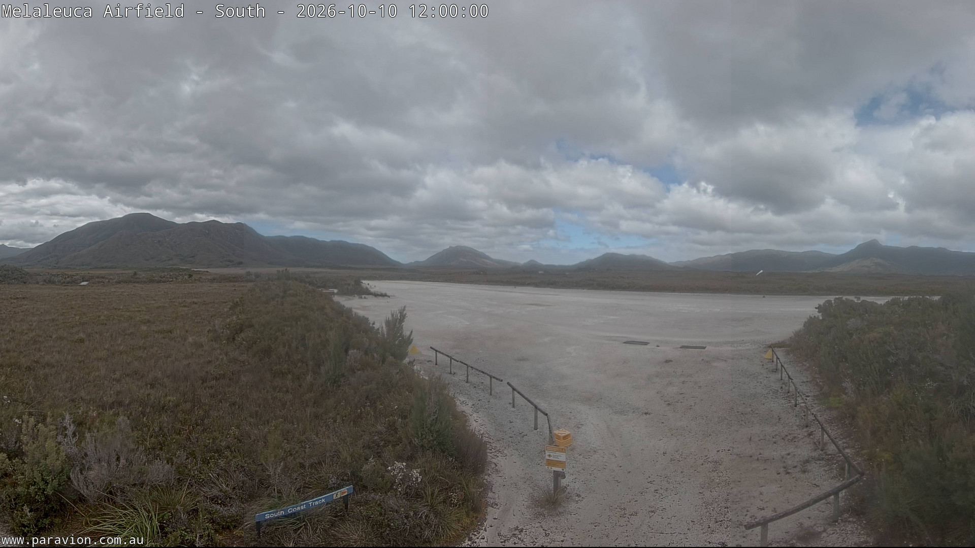 view from Melaleuca Airfield - South on 2026-10-10