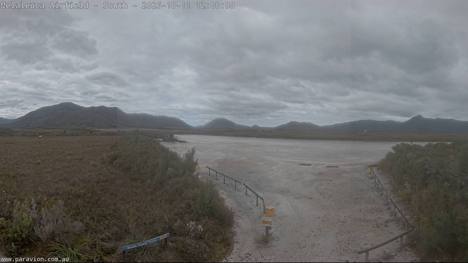 view from Melaleuca Airfield - South on 2026-10-11