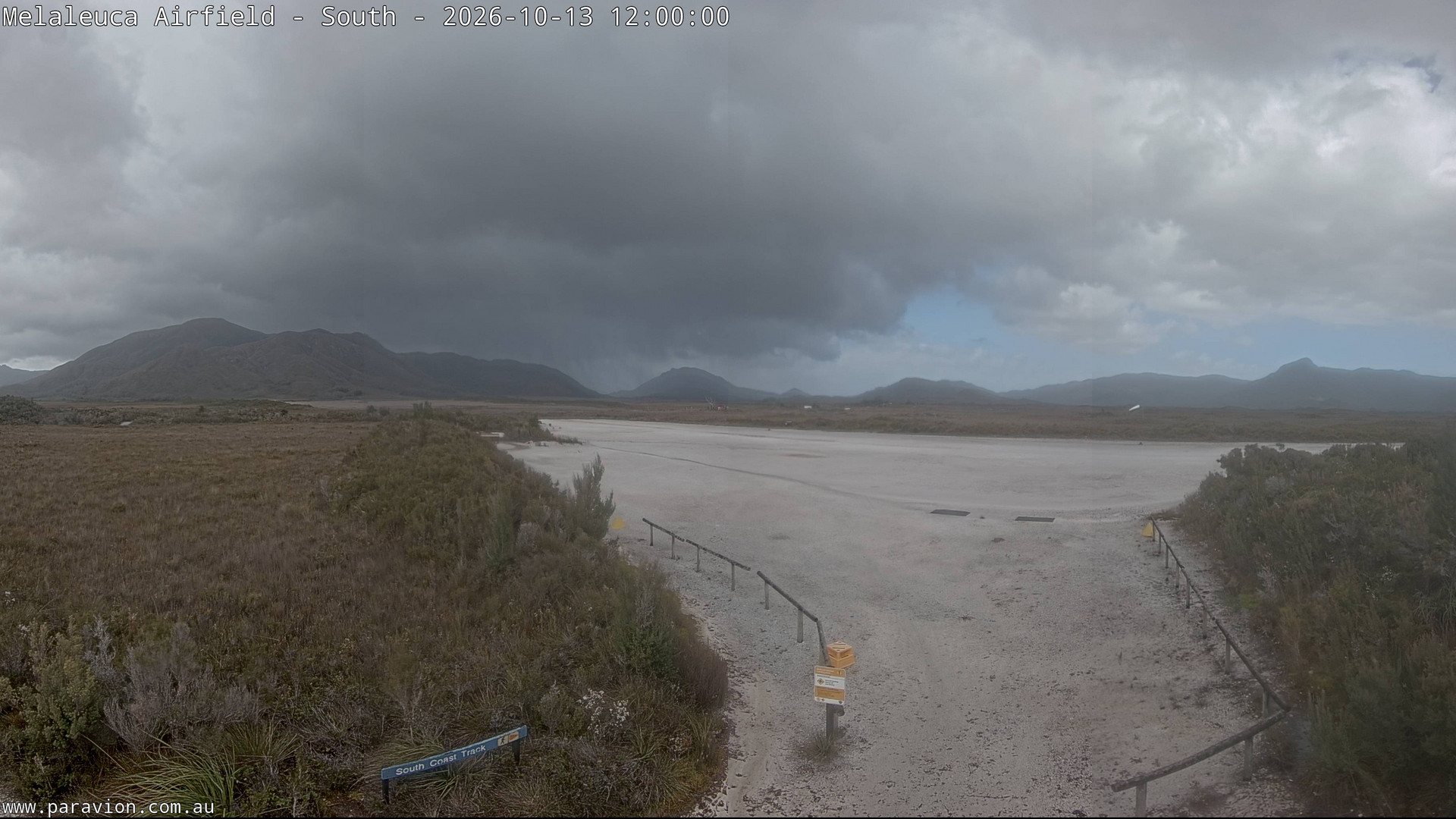 view from Melaleuca Airfield - South on 2026-10-13