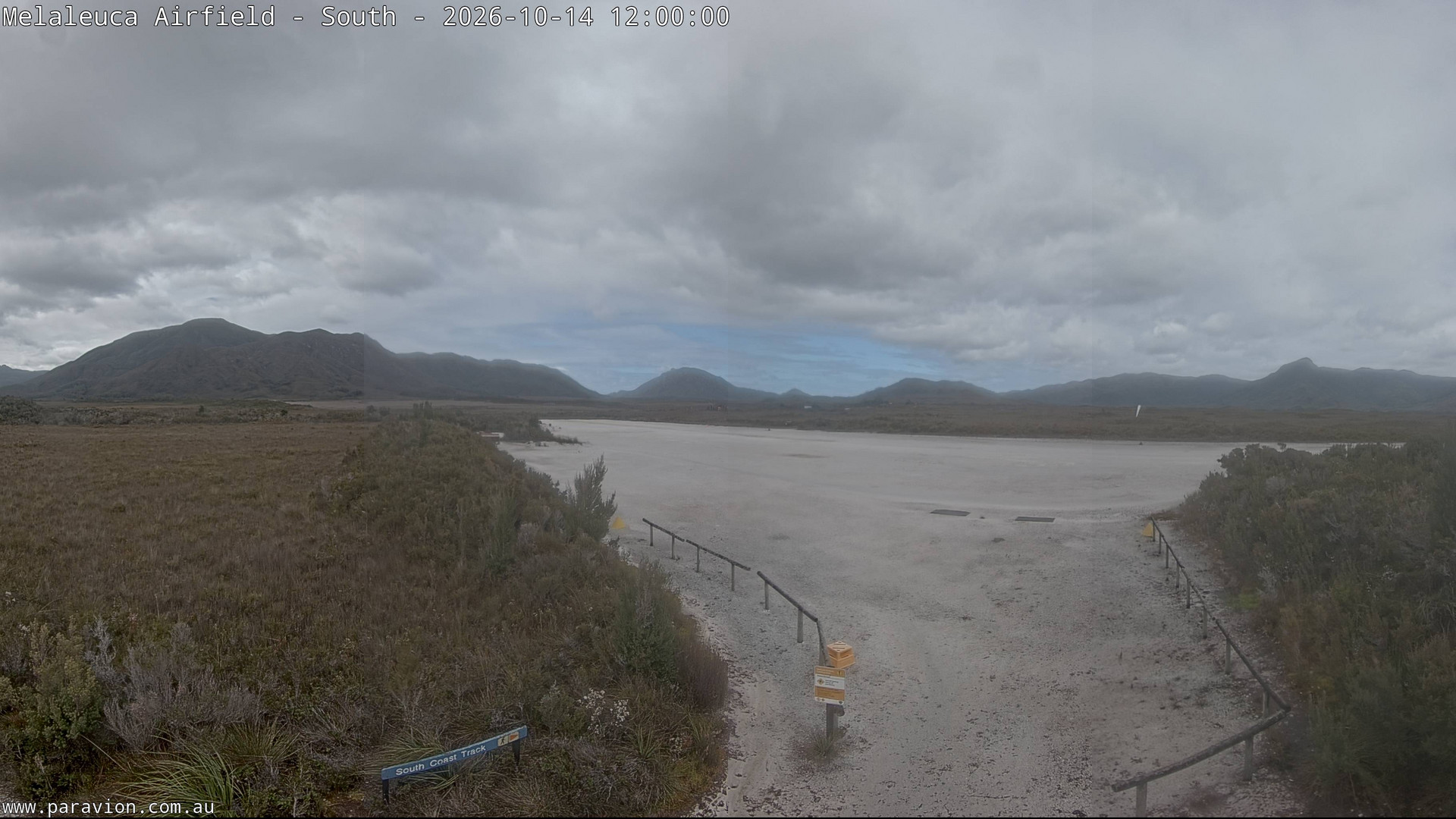 view from Melaleuca Airfield - South on 2026-10-14
