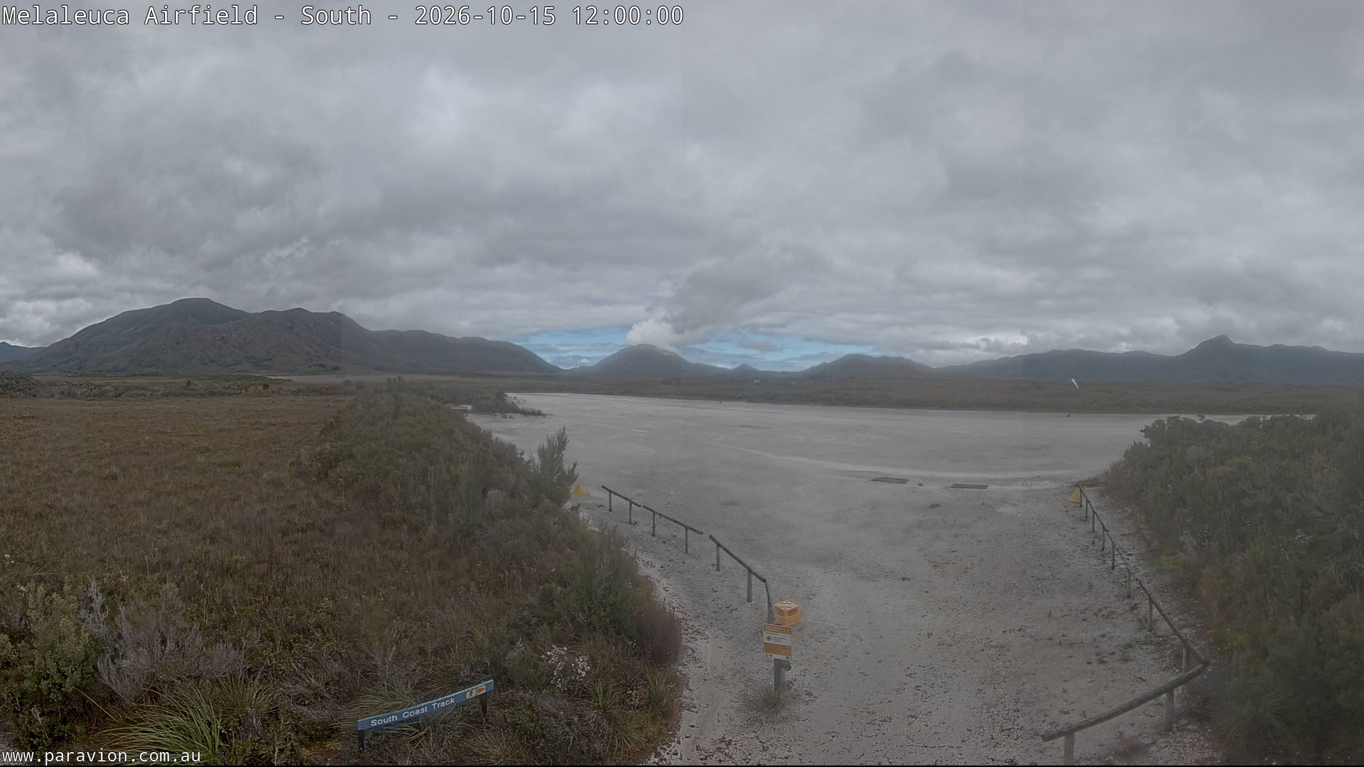 view from Melaleuca Airfield - South on 2026-10-15